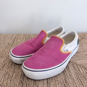 Vans Off The Wall Mini Cord Classic Slip-on Suede Size W 10 /‎ M 8.5 (US)